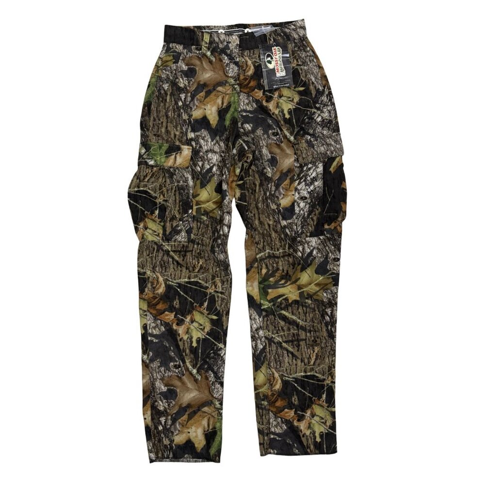 LL BEAN MOSSY OAK Camo Hunting Cargo Casual Outdoor Pants Womens 10 - NWT
